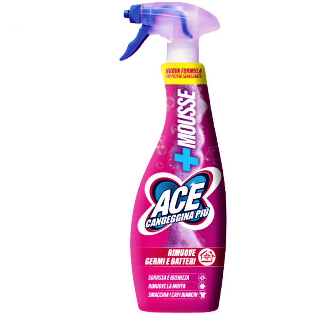 Ace Bleach Plus Spray Floral Harmony, Candeggina Piu + Mousse, 690 ml - Image 2