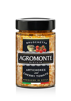 Agromonte Bruschetta Artichokes & Cherry Tomato Spread, 7.05 oz | 200g