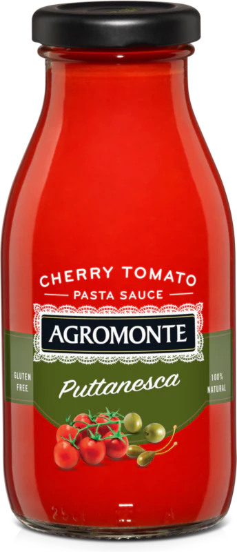 Agromonte Puttanesca Pasta Sauce of Cherry Tomato, 9.17 oz | 260g