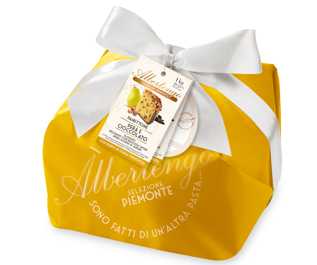 Albertengo Panettone PERA AND CHOCOLATE, 35.2 oz | 1000g