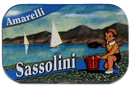 Amarelli Sassolini – Sugar Coated Liquorice Flavoured with Anise, 40g - Image 3