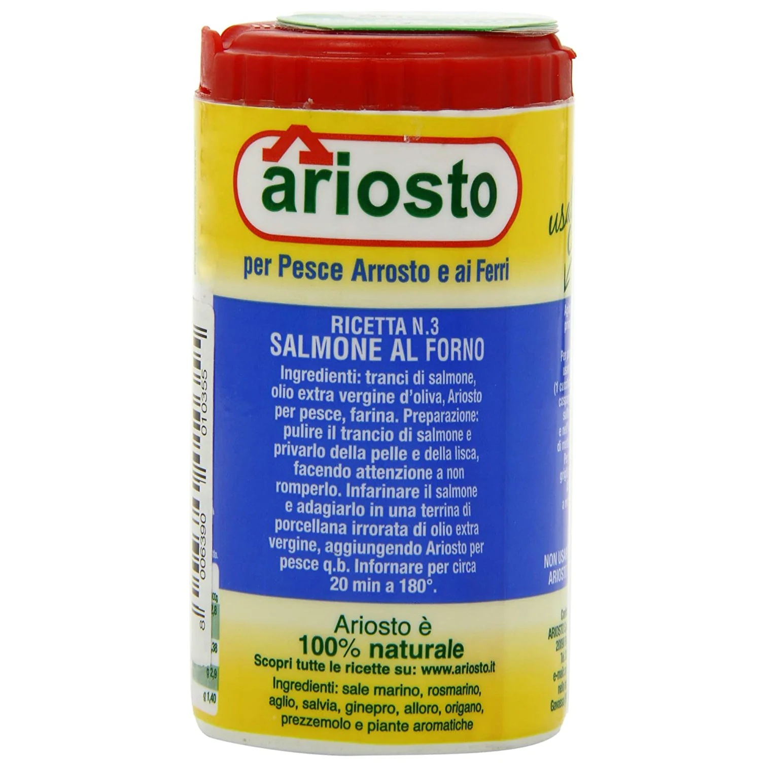 Ariosto Seasoning for Roast and Grilled Seafood Rub, 2.82 oz | 80g - Image 4