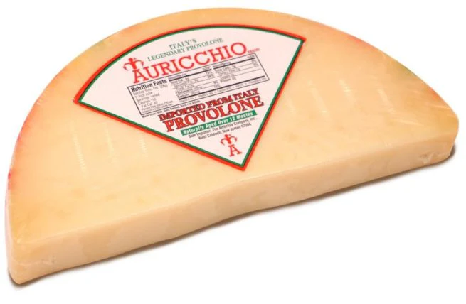Auricchio Sharp Provolone Wedge cuts, Approx. 1lb - Image 2
