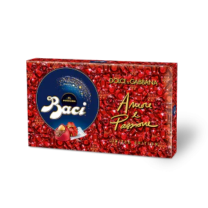 Baci Dolce Gabbana Limited Edition Red Amore & Passione Box, 12 Pieces, 5.29 oz | 150g