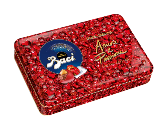 Baci Dolce Gabbana Limited Edition Red Amore & Passione TIN, 24 Pieces, 10.58 oz | 300g