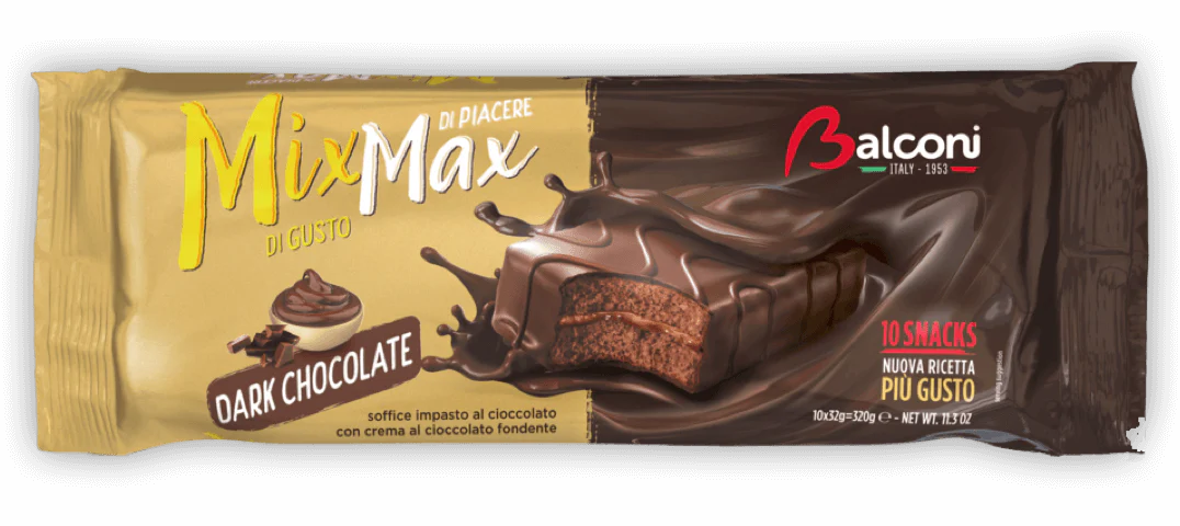 Balconi MixMax Dark Chocolate Cakes, 11.3 oz | 320g