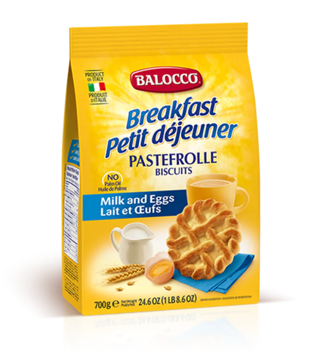 Balocco Pastefrolle Biscuits, Cookies, 24.6 oz | 700g