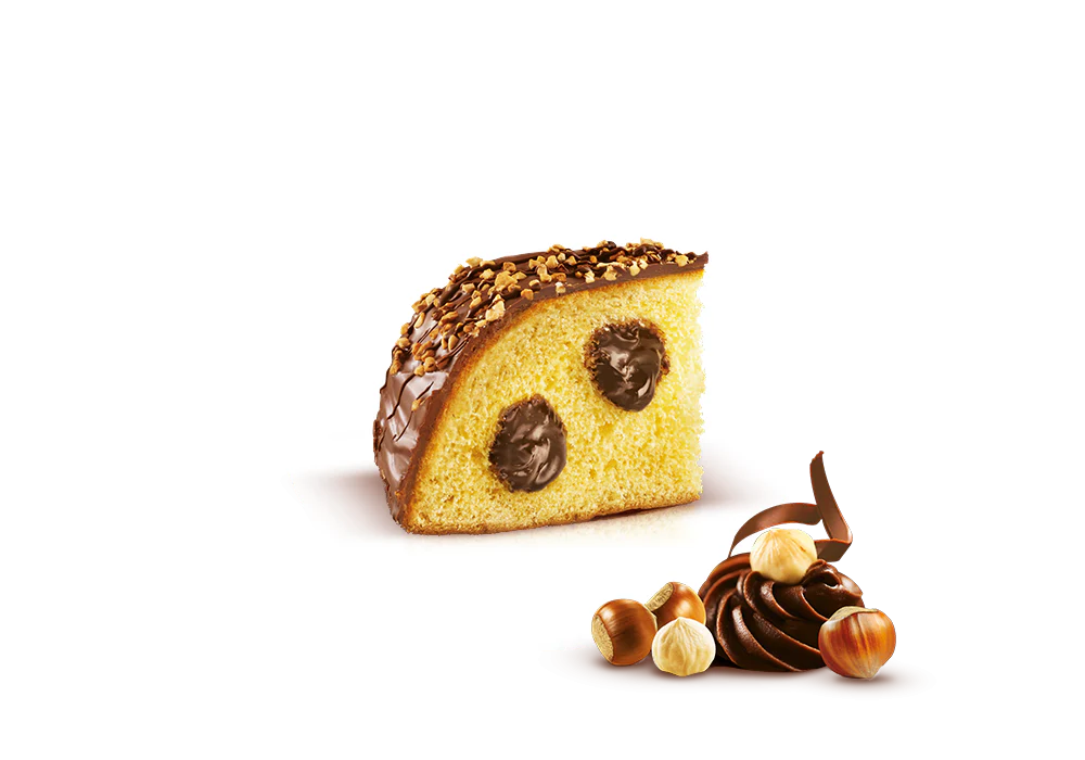 Balocco Piacere “Nocciola” Hazelnut & Chocolate Cake, 26.4 oz | 750g - Image 2