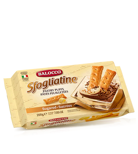 Balocco Sfogliatine Sugared Pastry Puffs, 200g