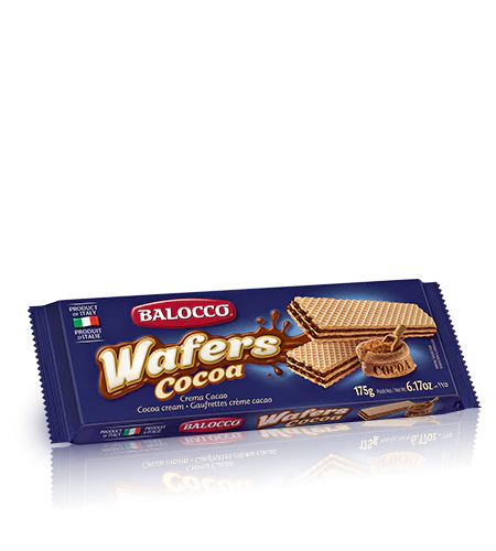 Balocco Wafers Cocoa, 175g