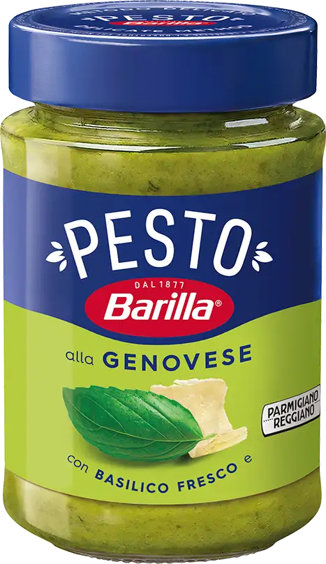 Barilla Pesto alla Genovese – 190g | Italian Basil Pesto Sauce