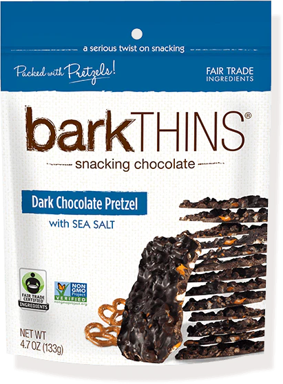 barkTHINS, Dark Chocolate Pretzel with Sea Salt, 4.7 oz