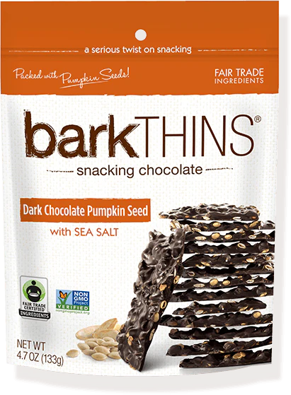 barkTHINS, Dark Chocolate Pumpkin Seed with Sea Salt, 4.7 oz
