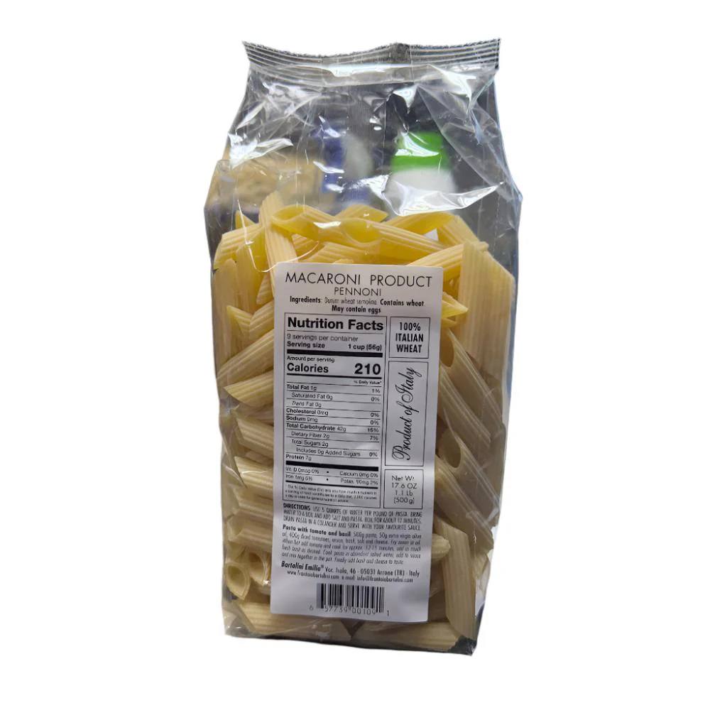Bartolini Pennoni Pasta, 17.6 oz | 500g - Image 2