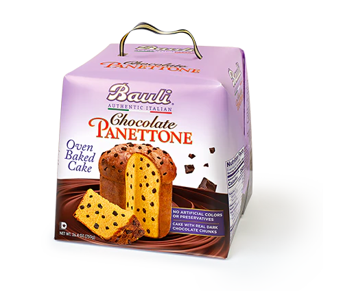 Bauli Chocolate Chip Panettone, 26.4 oz | 750g