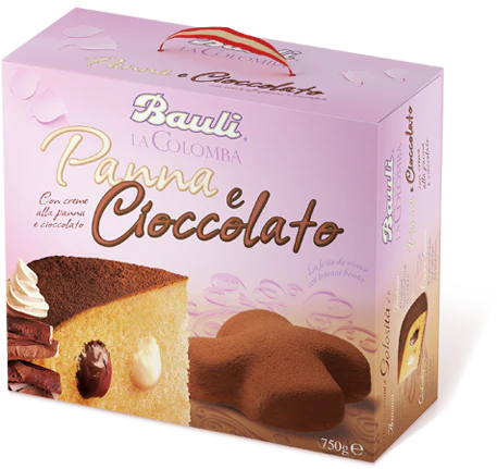 Bauli Colomba Panna e Cioccolato, 26.4 oz | 750g