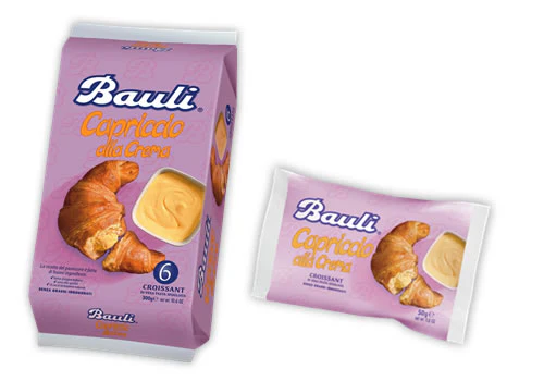 Bauli – Croissant with Vanilla Cream 6 Pack | 10.5 oz (300 g) | Product of Italy - Image 2