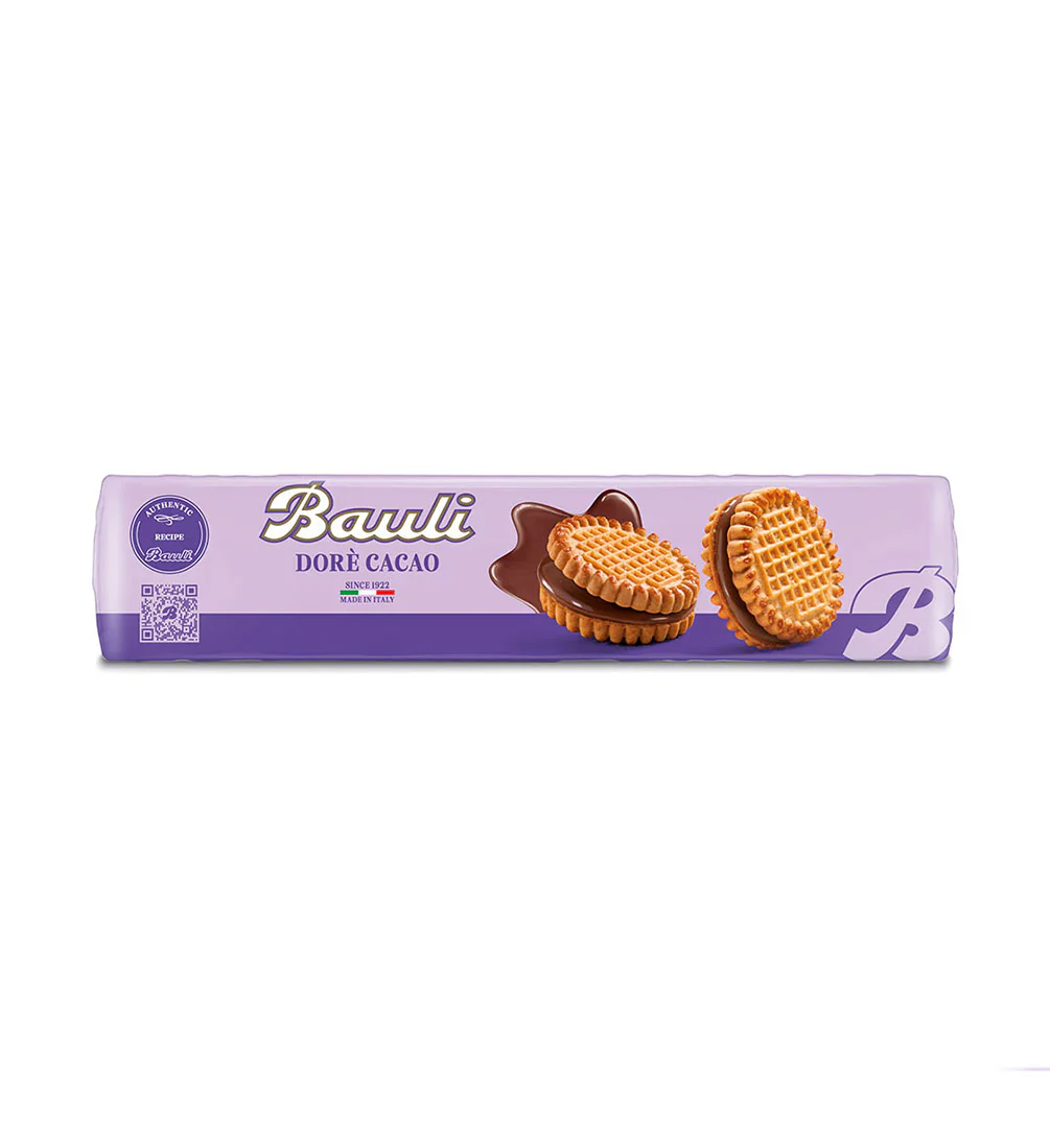 Bauli Dore’ Cookies Cocoa Cream, 5.2 oz | 150g