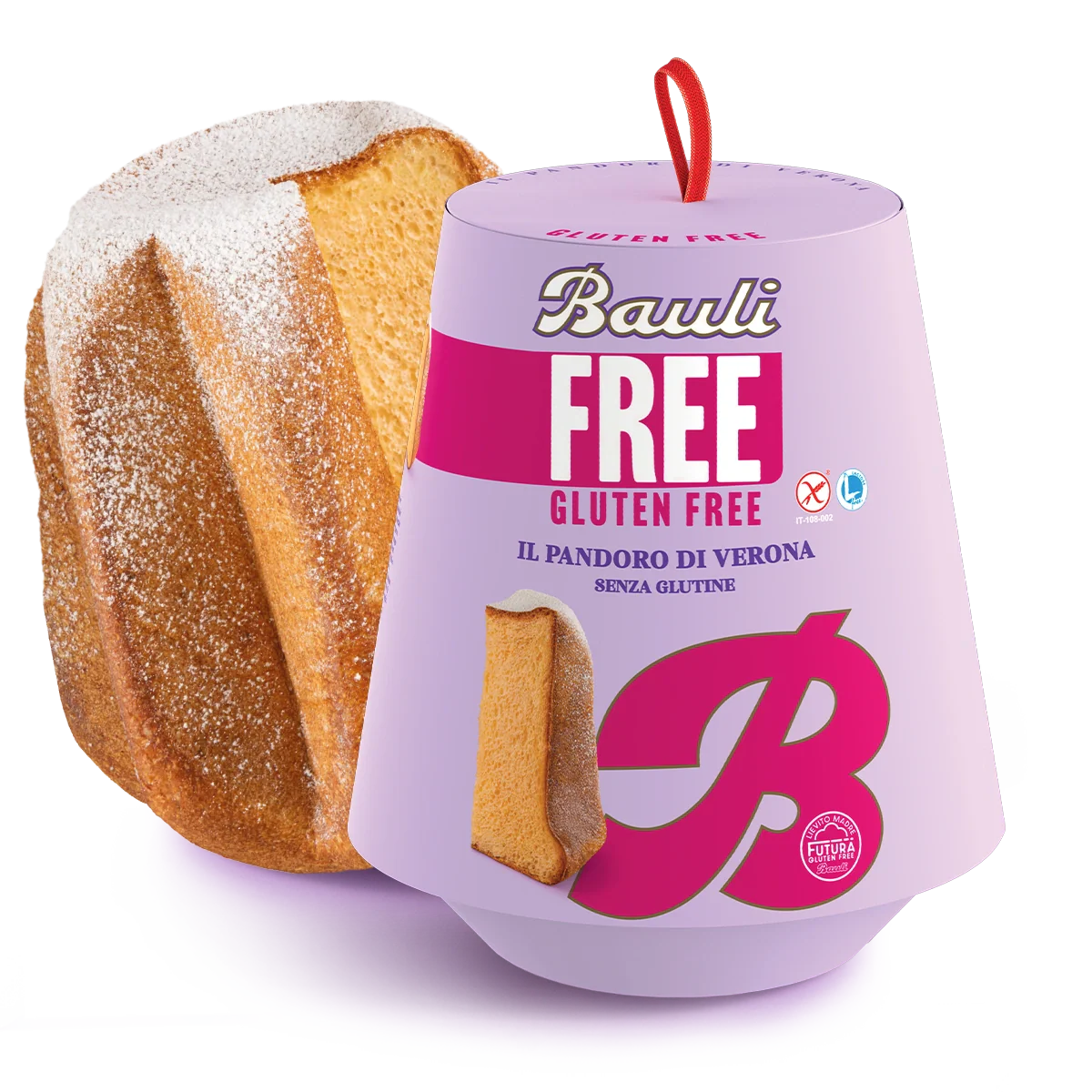 Bauli Gluten Free & Lactose Free Pandoro di Verona, 17.1 oz | 500g