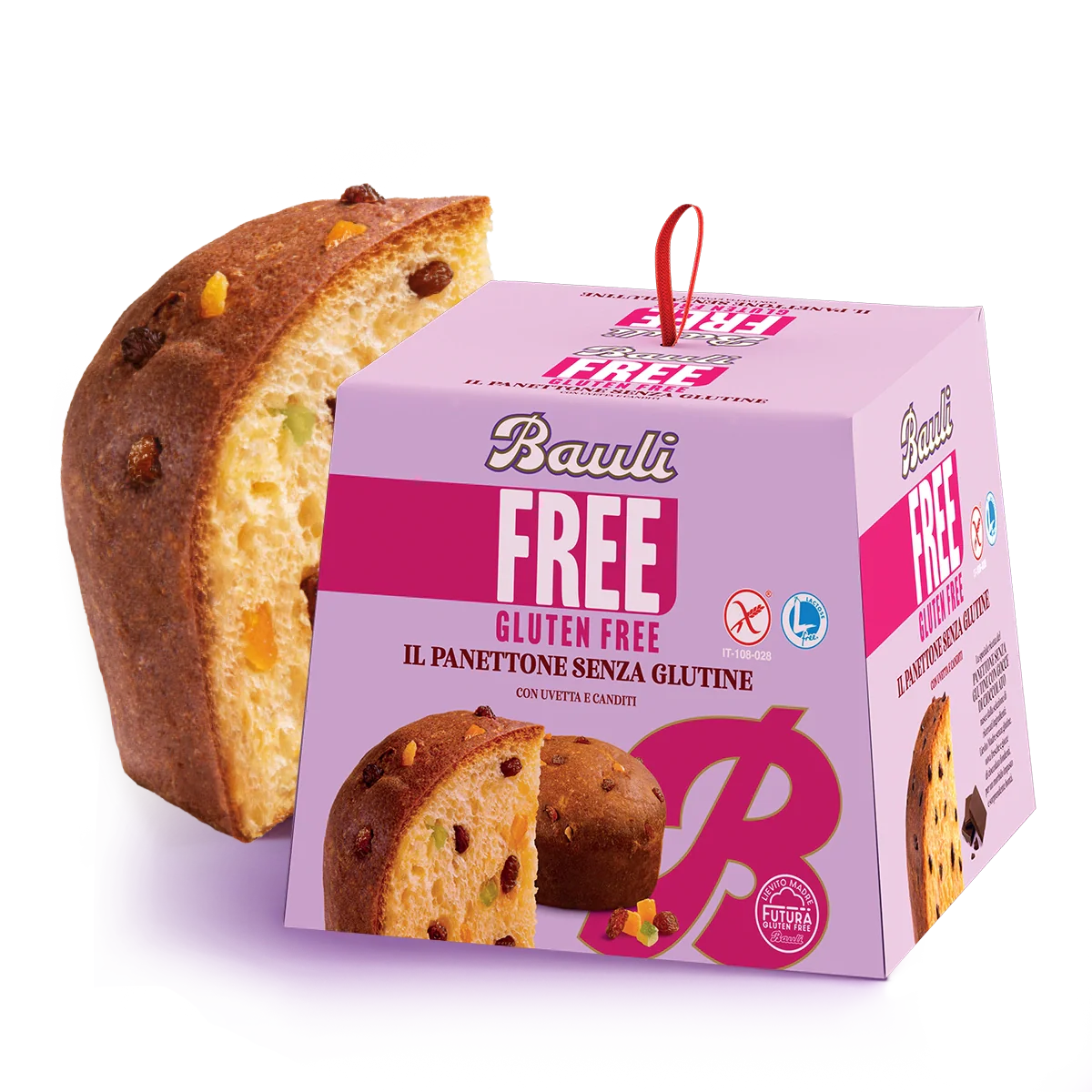 Bauli Gluten Free & Lactose Free Panettone, 14.11 oz | 400g