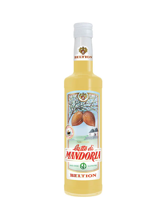 Beltion Latte di Mandorla, Almond Milk Syrup, Gluten-Free, 16.9 fl oz | 500 ml