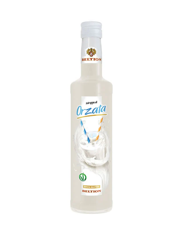 Beltion Vegan Orzata Syrup, Gluten Free, 16.9 FL oz | 500ml