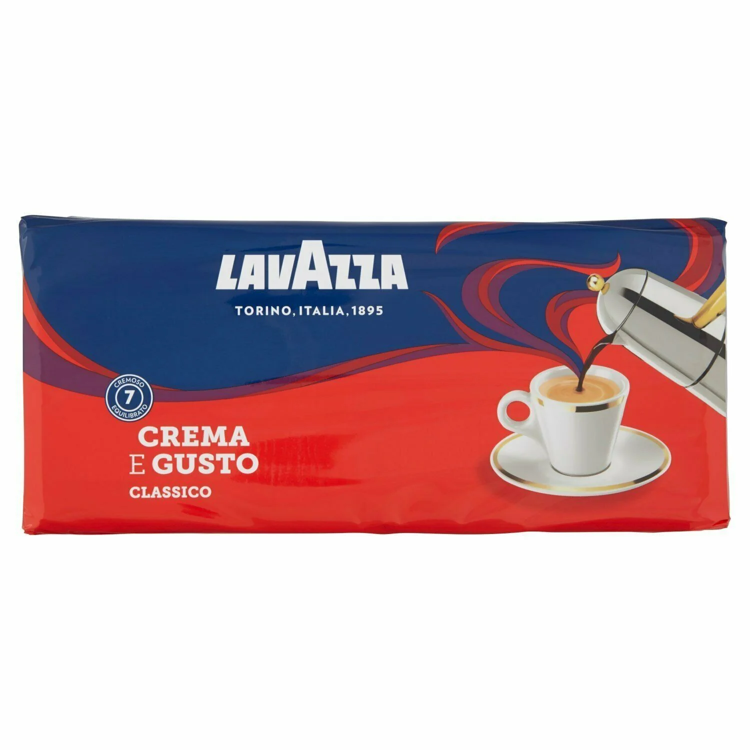 LavAzza Crema e Gusto Coffee, Classico Ground, 4 Pack, 4 x 250g | 1000g - Image 2