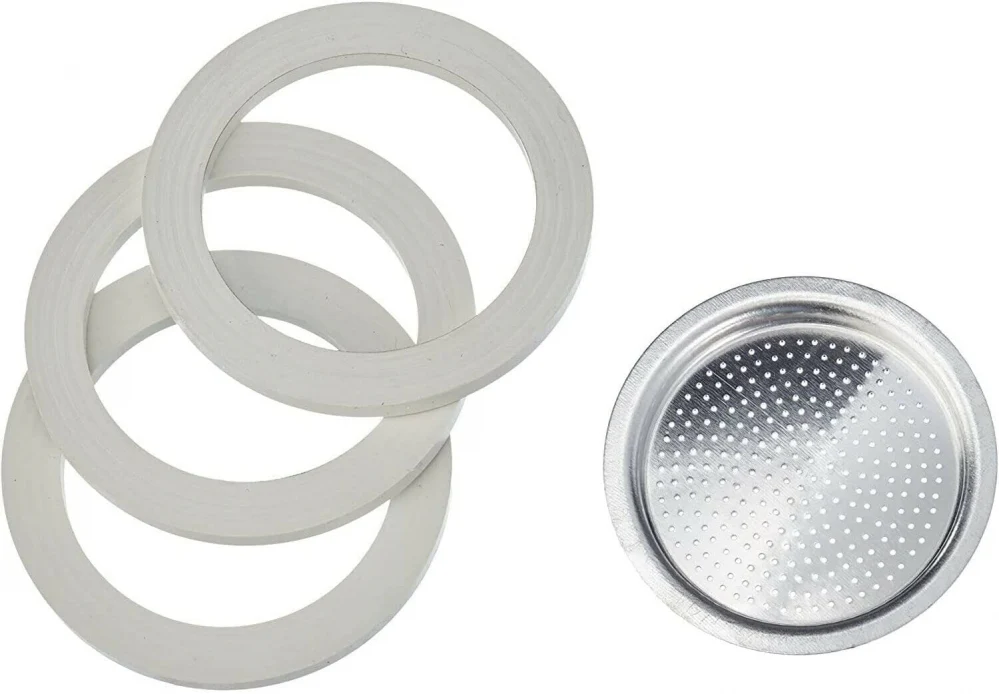 Bialetti Gasket and Filter Plate for 3 or 4 cups - Image 2