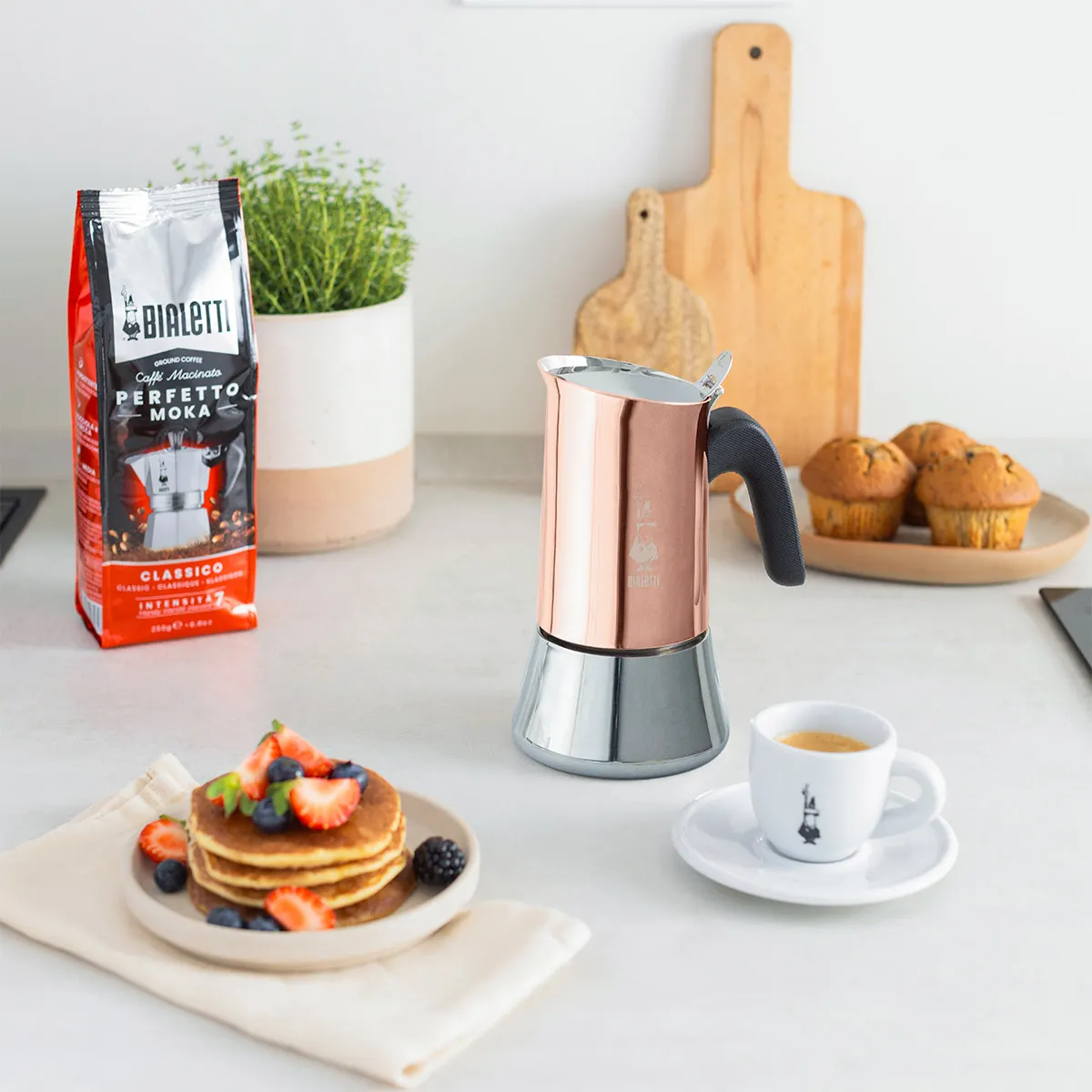 Bialetti Venus Copper Bronze Stainless Steel Induction - Image 3