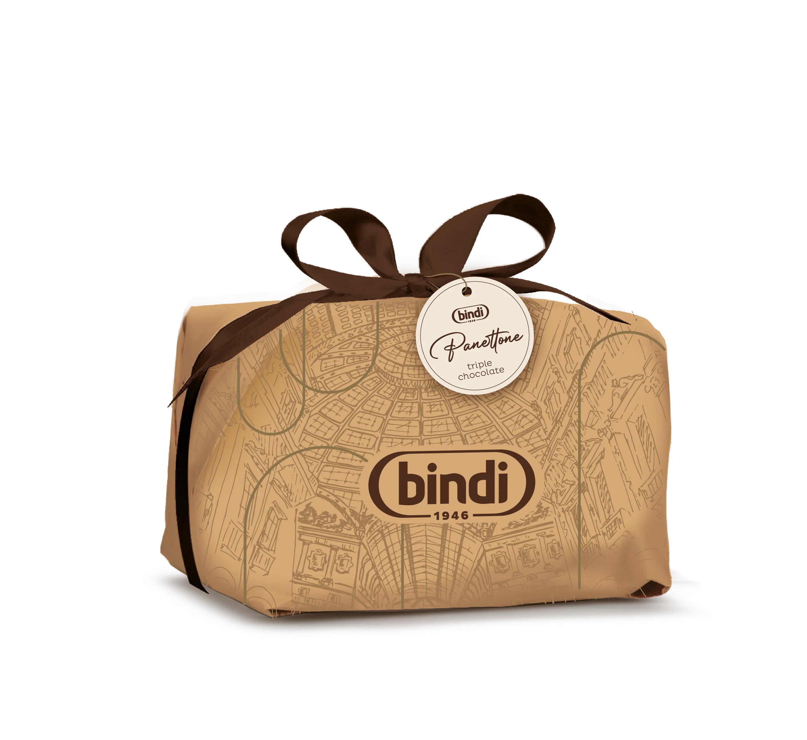 Bindi Triple Chocolate Panettone, 1 lb 10.4 oz | 750g