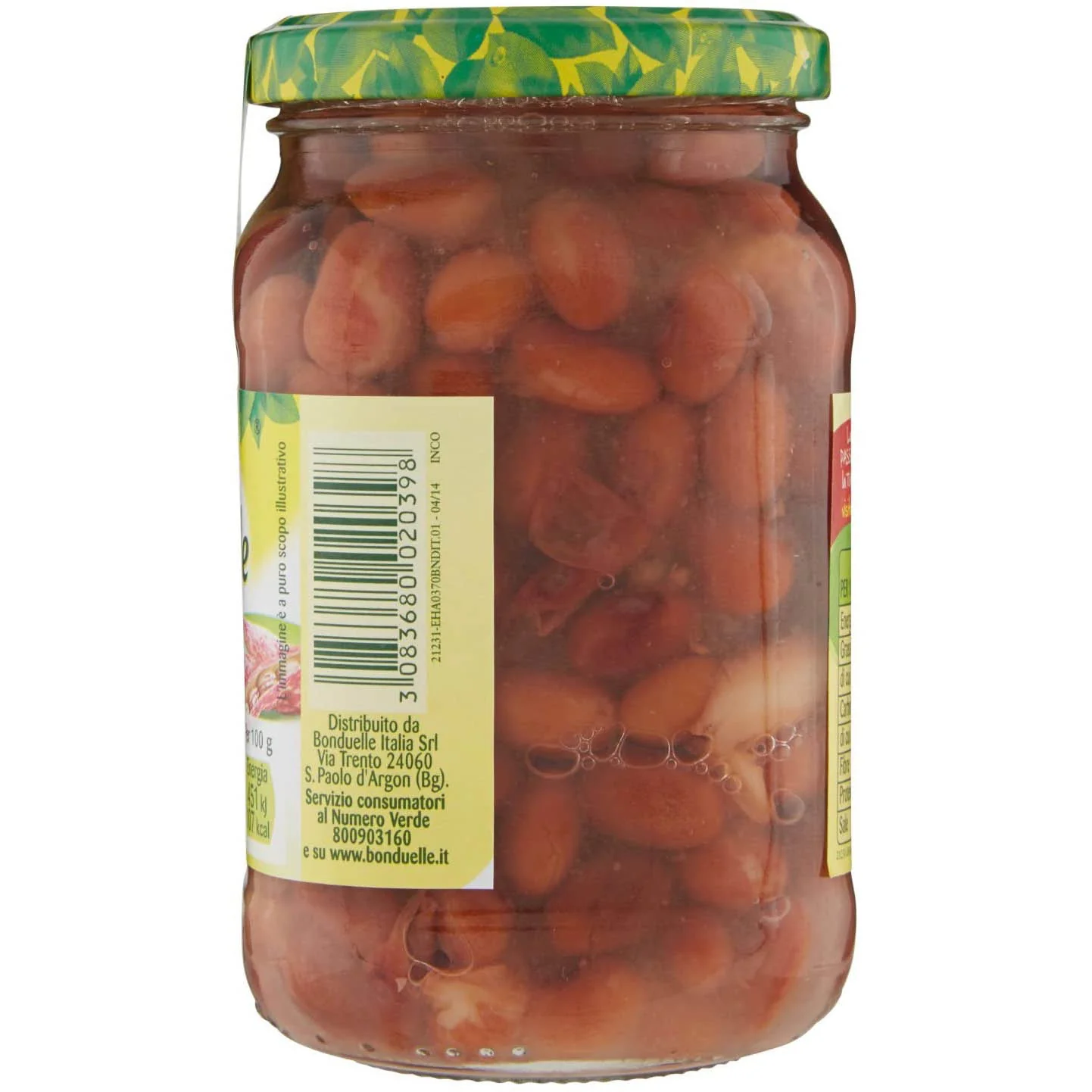 Bonduelle Borlotti Beans, Beans, 11.6 oz | 330g - Image 2