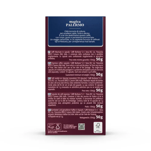 Borbone Magica Palermo Nespresso Capsule, 10 pk, 50g - Image 2