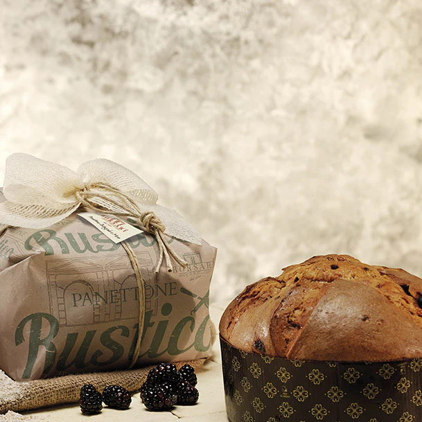 Borsari Panettone Whole Wheat flour with Blackberries, 1000g - Image 2