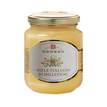 Brezzo Wildflowers Honey, 100% Pure Italian Honey, 12 oz | 350g