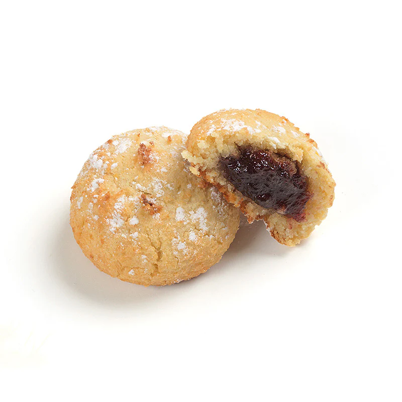 Bristot Almond Paste Cookies with Strawberry Jam, Delizia Fragola, 7 oz | 200g - Image 2