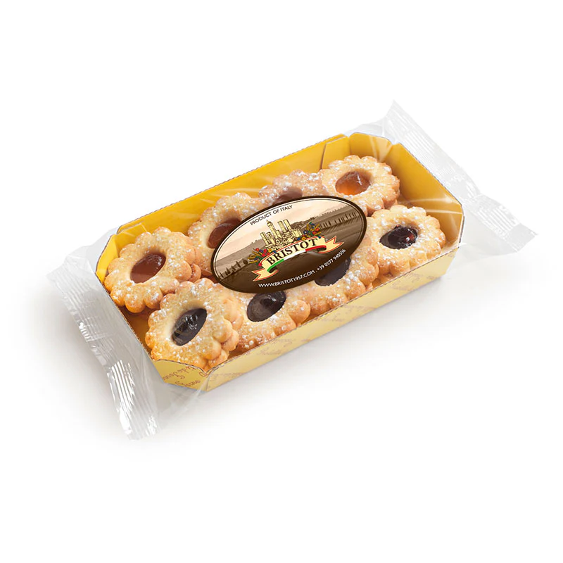 Bristot Occhi di Bue Ciok, Cookies With Hazelnut Cream, 7 oz | 200g