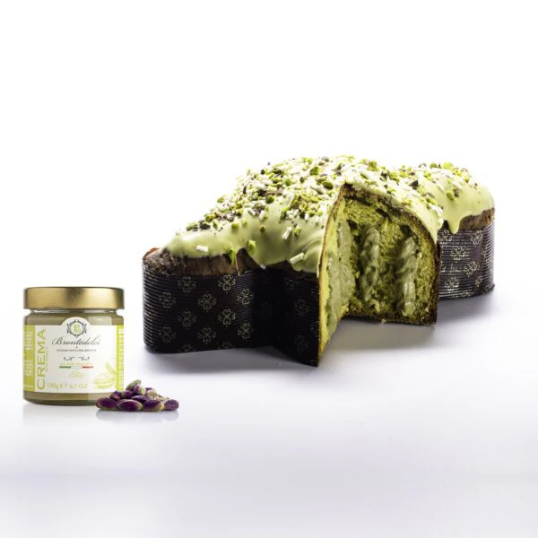 Brontedolci Colomba with a Jar of Pistachio Cream, 35.3 oz | 1 kg - Image 2