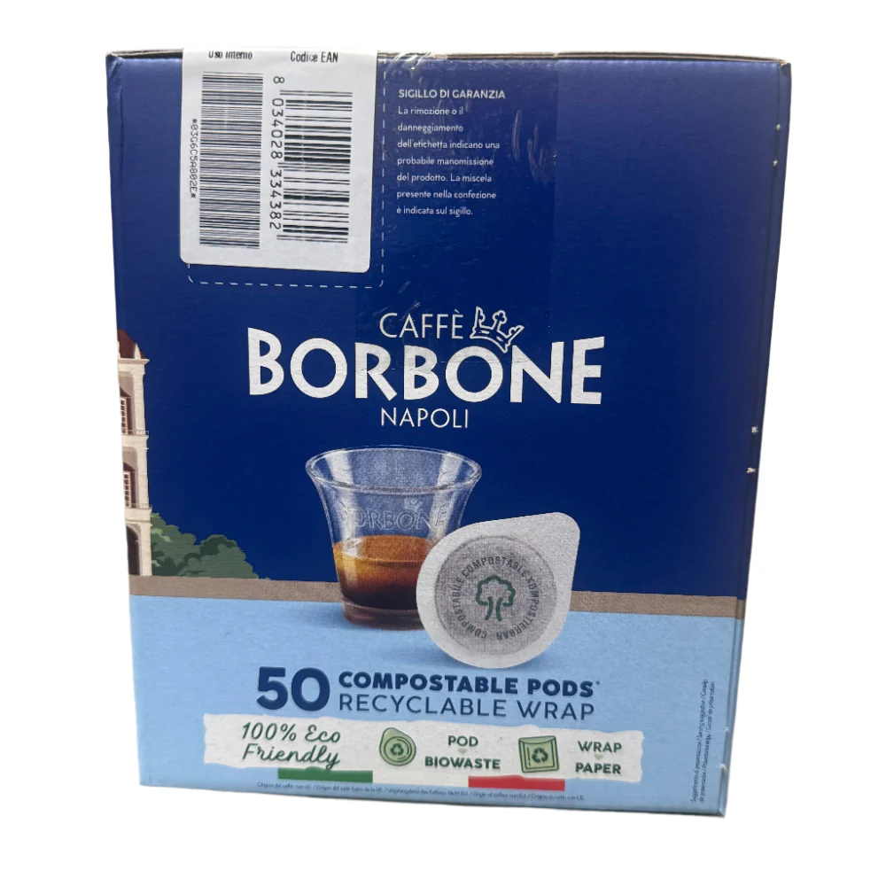 Caffè Borbone Miscela Nobile, Espresso Paper Pods, 50ct - Image 2