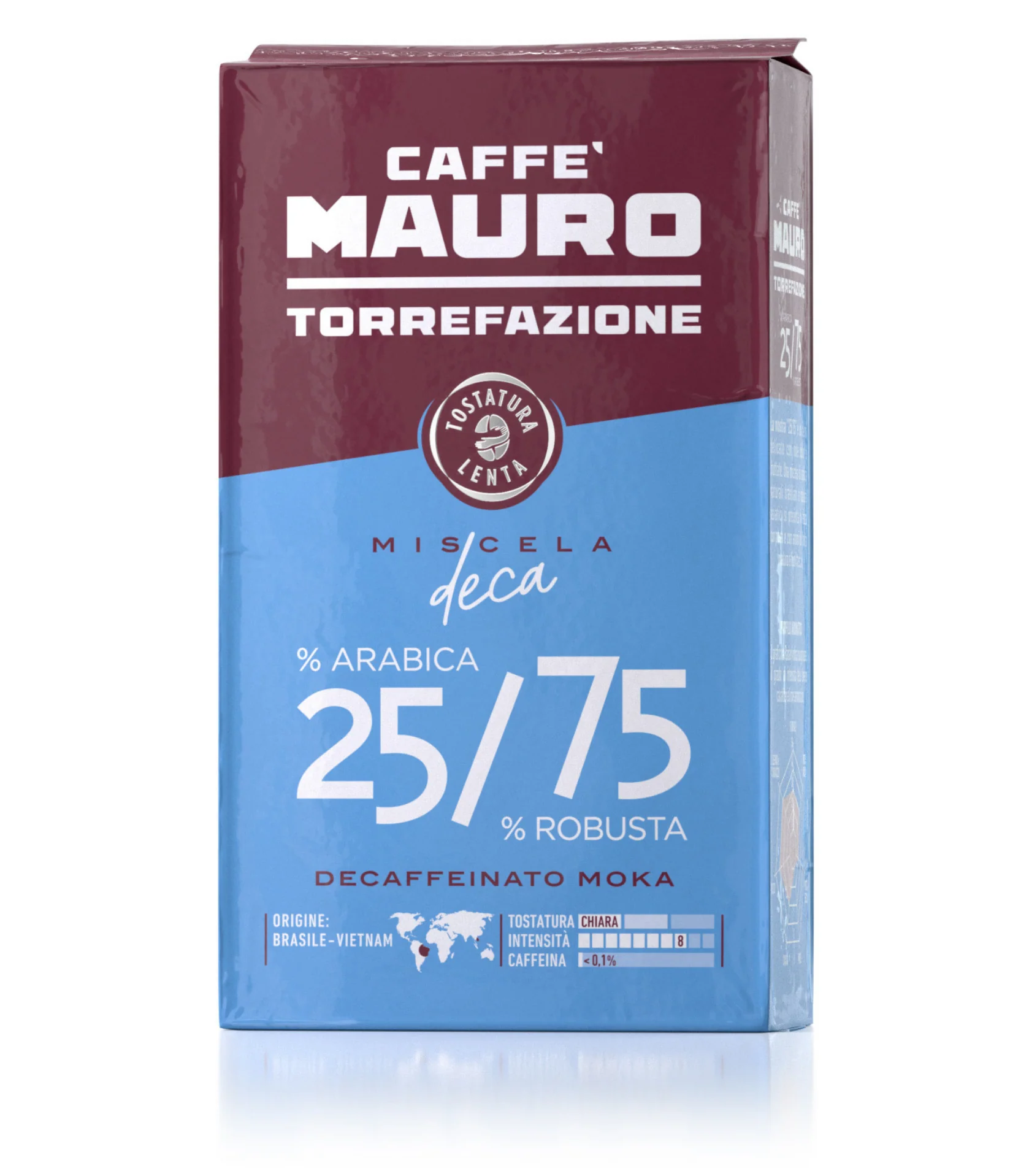 Caffe Mauro Ground Decaffeinated, 8.8 oz | 250g - Image 2