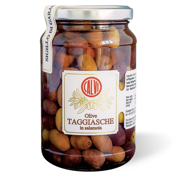Calvi Taggiasche Olives in Brine, 11.3oz | 320g