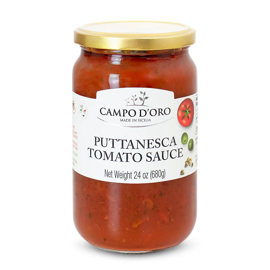 Campo d'Oro Puttanesca Tomato Sauce, 24 oz | 680g