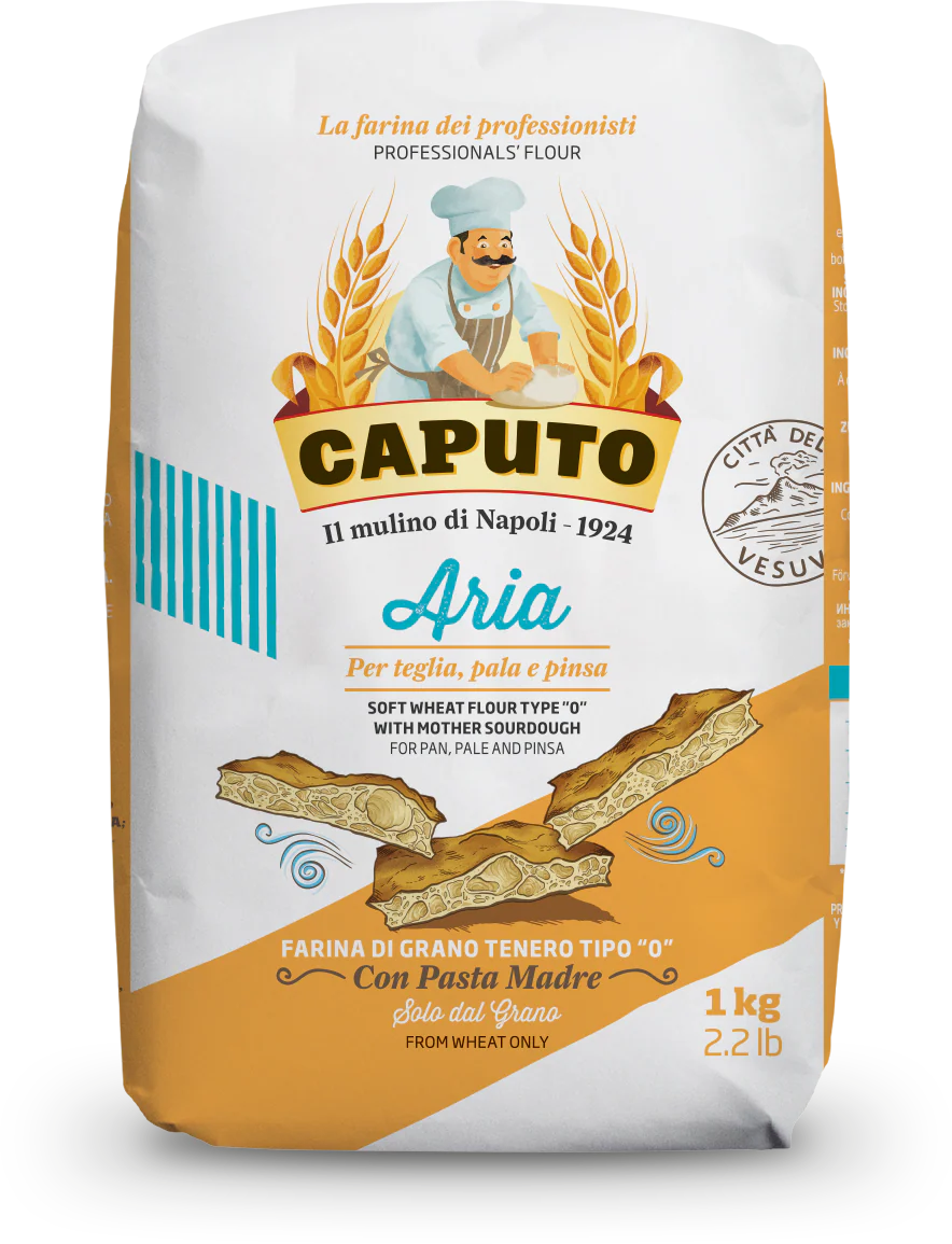 Caputo Aria Type 0 Flour, For Bread, Focaccia & Pinsa, 2.2 lb |1 kg