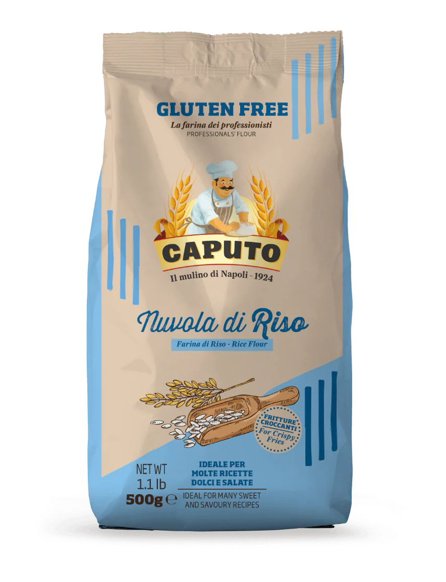 Caputo Rice Flour Gluten Free, Farina Di Riso, 17.64 oz | 500g