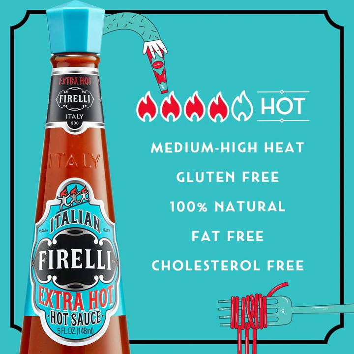 Casa Firelli Extra Hot Sauce, 5 oz | 148 mL - Image 4