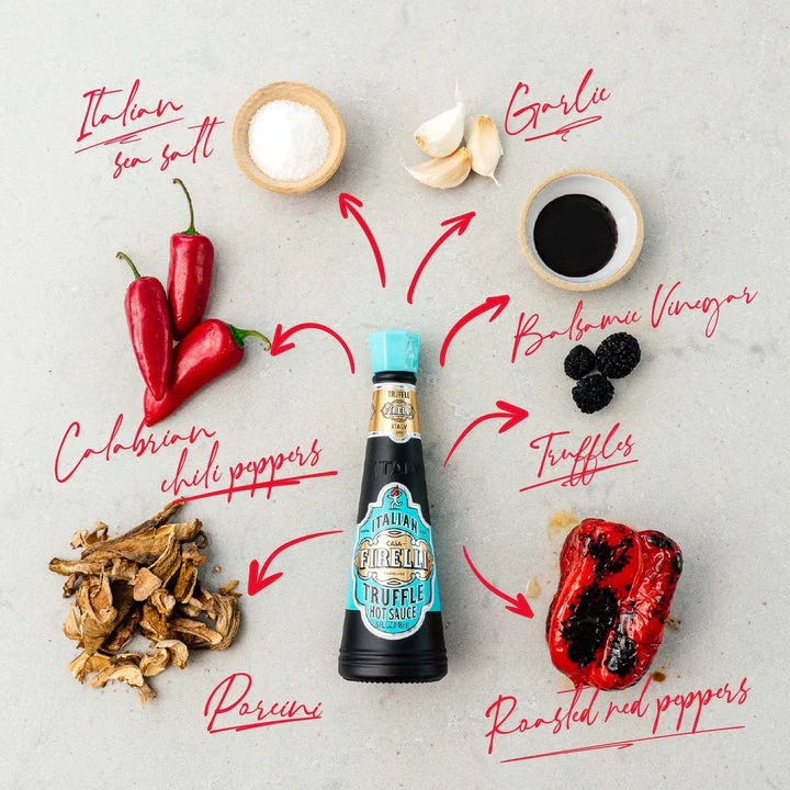 Casa Firelli Truffle Hot Sauce, 5 oz | 148 mL - Image 3