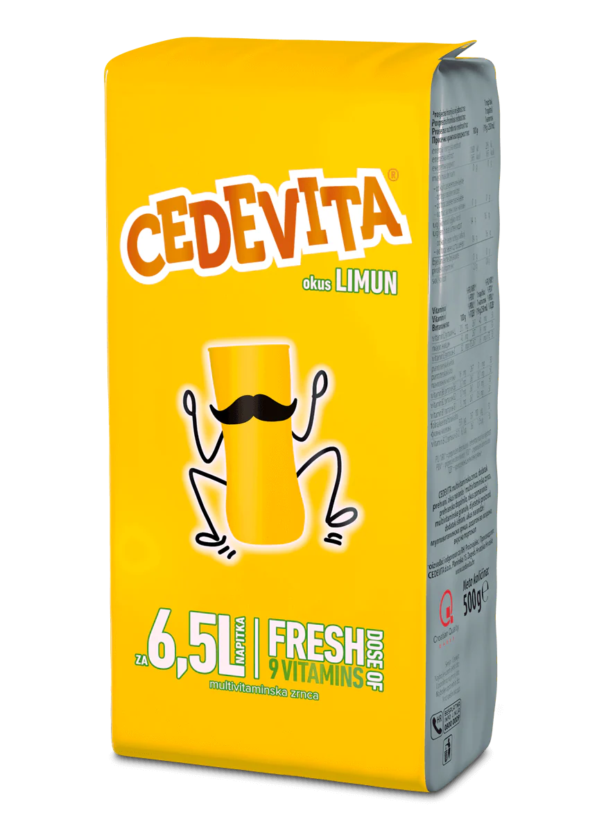 Cedevita Lemon Flavor Drink, 500g