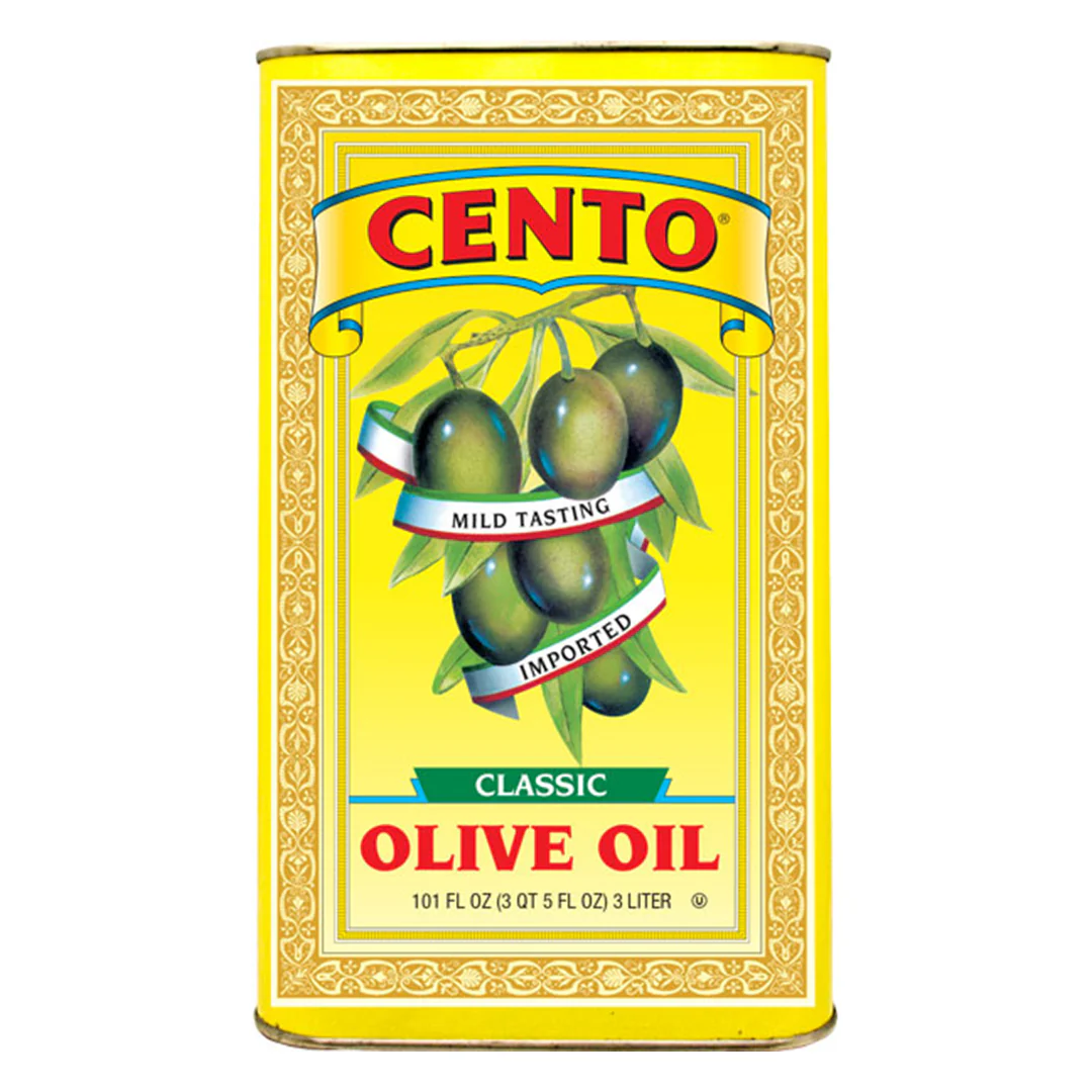 Cento Pure Olive Oil, 101 FL OZ | 3 Liter
