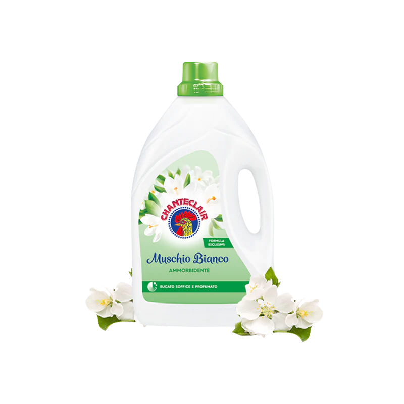 Chanteclair Ammorbidente, White Musk Fabric Softener, Muschio Bianco, 1560 ml