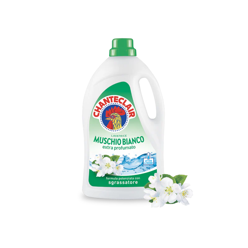 Chanteclair Classic White Musk Laundry Detergent, Lavatrice Muschio Bianco