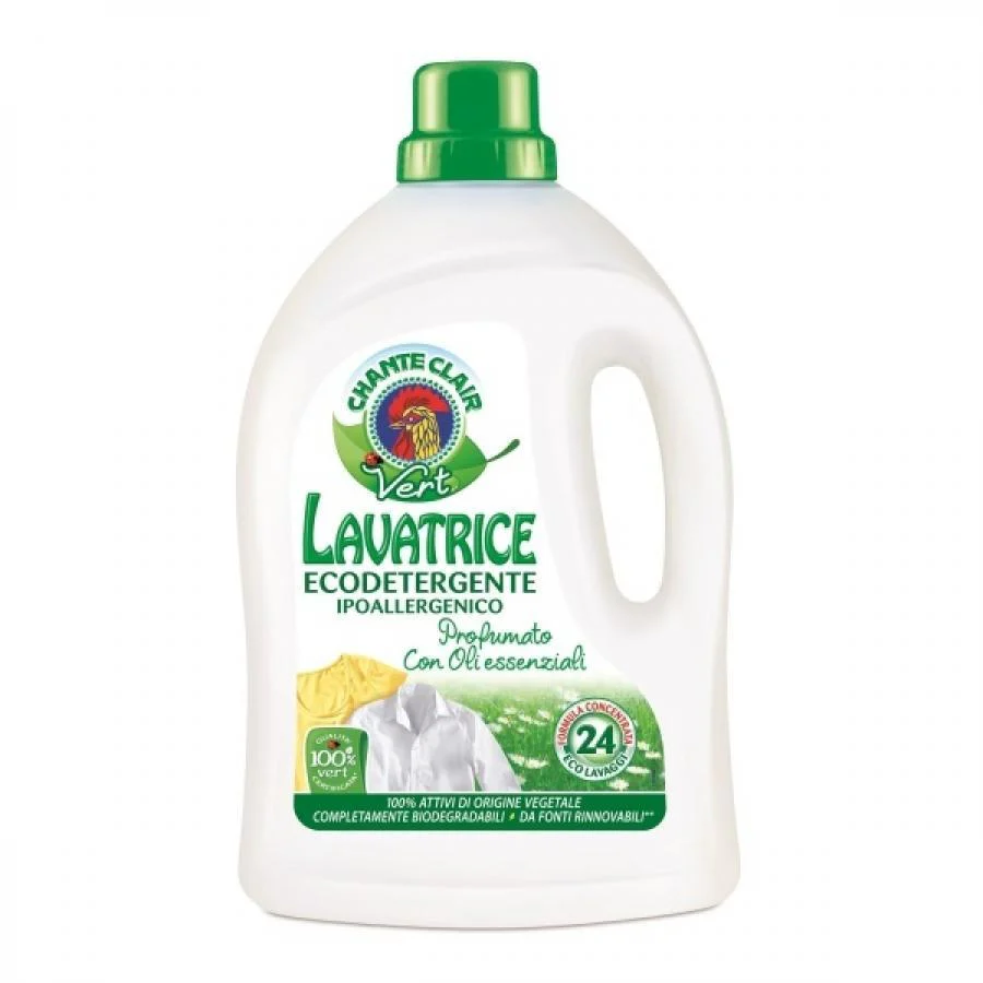 Chanteclair Lavatrice Vert Ecodetergente Ipoallergenico, 24 Loads, 50.3 oz | 1488 ml